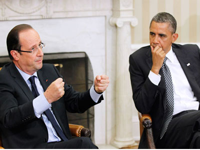 Ομπάμα – Ολάντ προειδοποιούν για νέες κυρώσεις στη Ρωσία